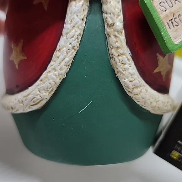 New Christmas Santa Folk Art Figurine - Picture 13 of 13